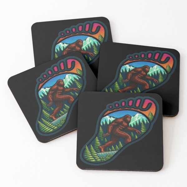 Item preview, Sasquatch Footprint Wilderness Bigfoot Graphic designed and sold by Swanny's Custom T-shirt and Gift Designs.