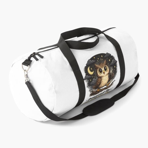 Item preview, Powerd By Night Mode Owl design Sticker ! “Powered By Night Mode Owl” Glow-in-the-Dark Sticker – Cool Night Owl Vinyl Sticker for Laptops, Water Bottles & Helmets designed and sold by Ulikedigital14.