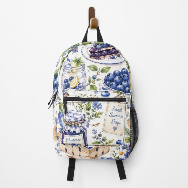 Item preview, Bueberry Cottage Garden Pattern | Cottagecore Berry Floral Seamless Design designed and sold by Aramdesing.