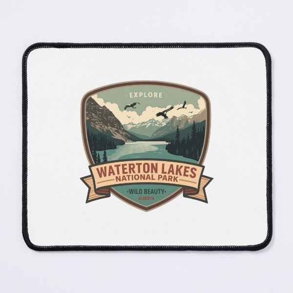 Item preview, Explore Waterton Lakes National Park Wild Beauty Alberta Travel Souvenir Nature Lover designed and sold by JonesFlora2025.