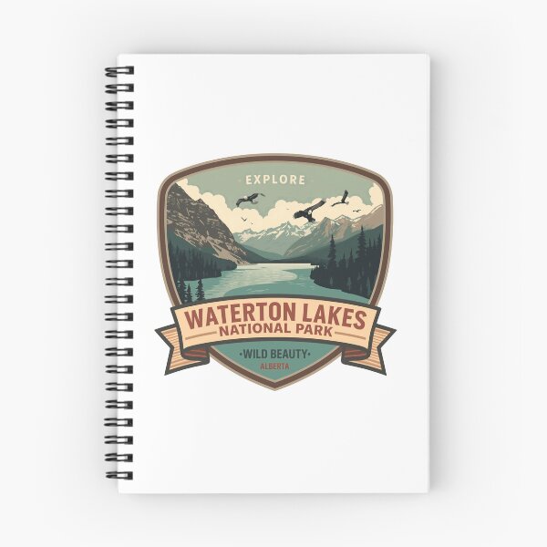 Item preview, Explore Waterton Lakes National Park Wild Beauty Alberta Travel Souvenir Nature Lover designed and sold by JonesFlora2025.