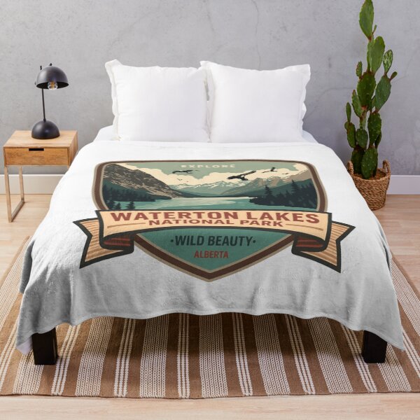 Item preview, Explore Waterton Lakes National Park Wild Beauty Alberta Travel Souvenir Nature Lover designed and sold by JonesFlora2025.
