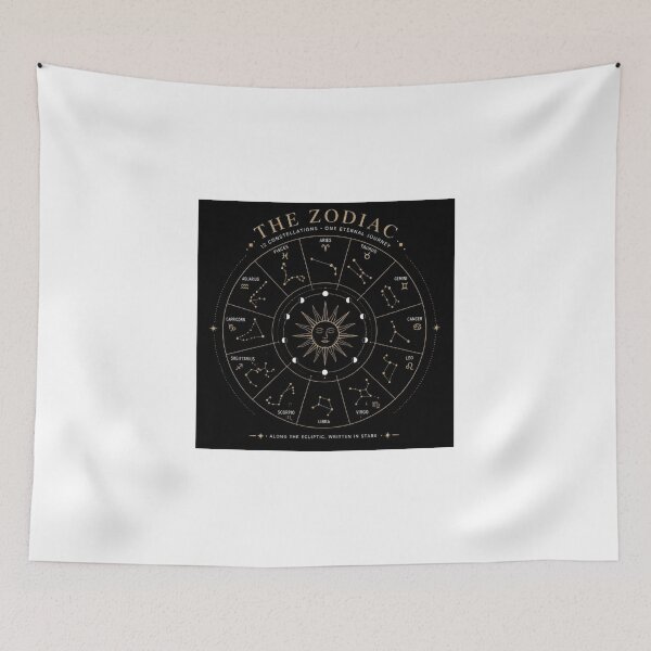 Item preview, Astronomy Zodiac Collection  Constellation Pattern Art designed and sold by Baby Adee Collective.