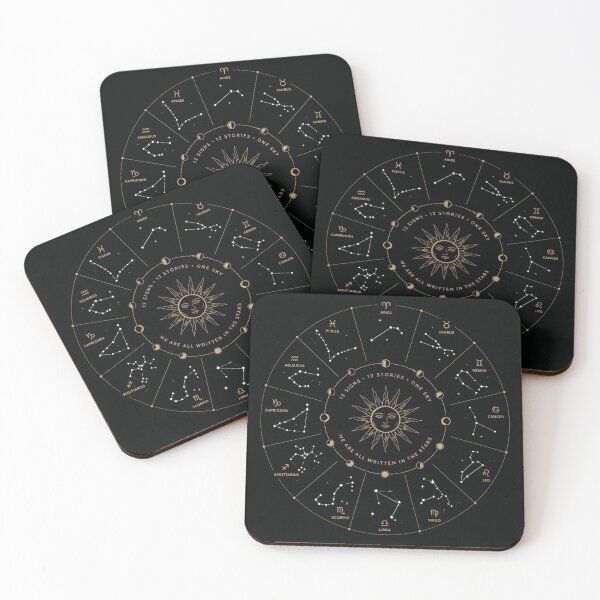 Item preview, Astronomy Zodiac Collection  Constellation Pattern Art designed and sold by Baby Adee Collective.