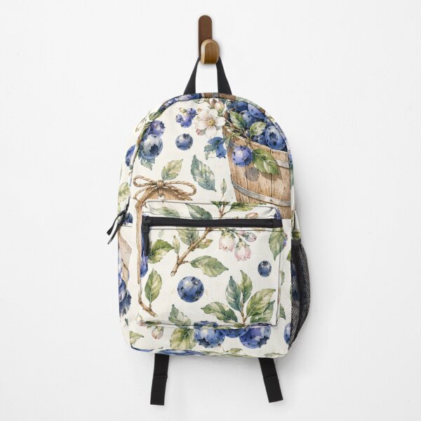 Item preview, Bueberry Cottage Garden Pattern | Cottagecore Berry Floral Seamless Design designed and sold by Aramdesing.