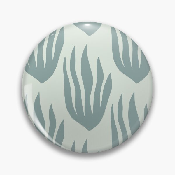 Item preview, Abstract Sea Glass Blue Seagrass Pattern on Pale Mint designed and sold by AMS.