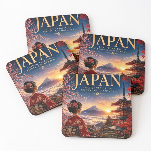 Item preview, The Spirit of Japan Travel Poster designed and sold by konkapo00.
