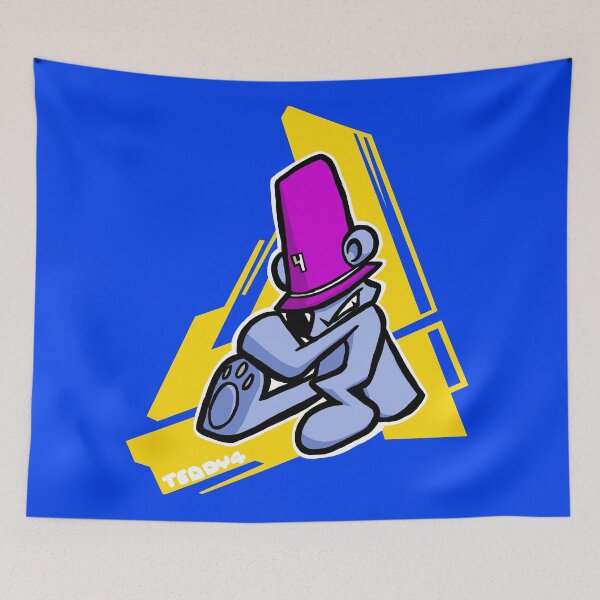 Item preview, Bomb Rush Cyberfunk Teddy 4 (Dion Koster) designed and sold by Fire TheMann.