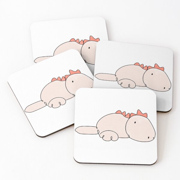 Item preview, Light pink dino designed and sold by JoyMadeArt.