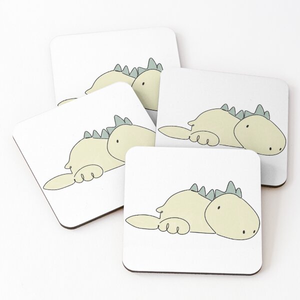 Item preview, Light green dino designed and sold by JoyMadeArt.
