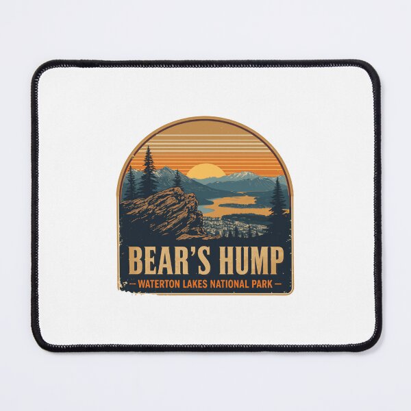Item preview, Bear's Hump Waterton Lakes National Park Hiking Outdoors Traveler designed and sold by JonesFlora2025.