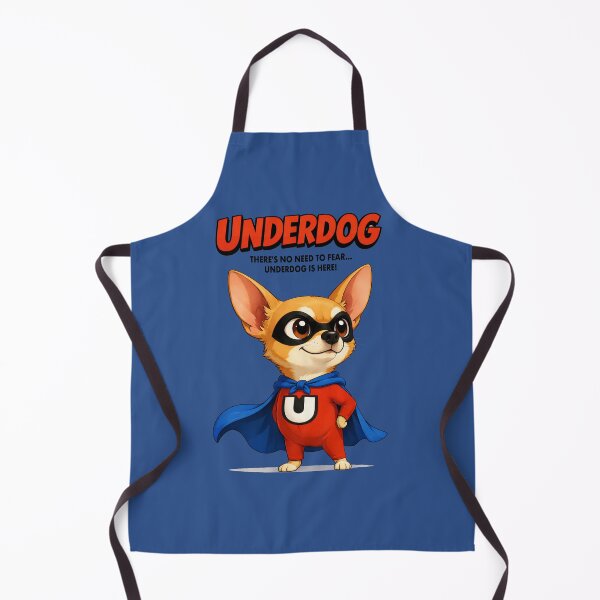 Item preview, Mighty Dog Hero – Retro Cartoon Parody Artwork designed and sold by VoglR.
