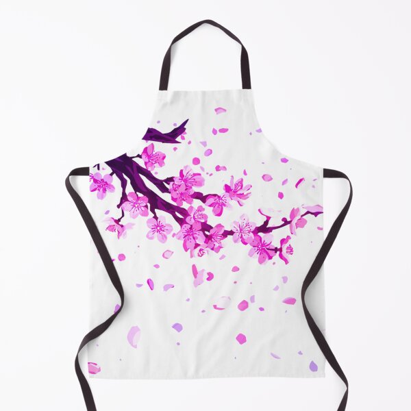 Item preview, Cherry Blossom Branch Falling Petals - Sakura Pink Floral Japanese Aesthetic Art designed and sold by kummo-0319.