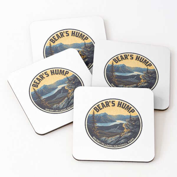 Item preview, Bear's Hump Waterton Lakes National Park Hiking Travel Souvenir designed and sold by JonesFlora2025.