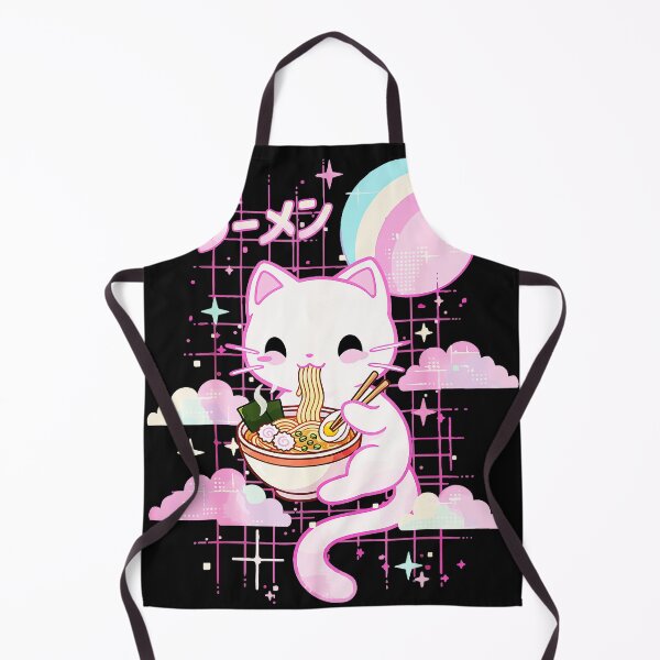 Item preview, Ramen Cat Noodles Japanese Food Lover Kitten designed and sold by AmaXONIC.
