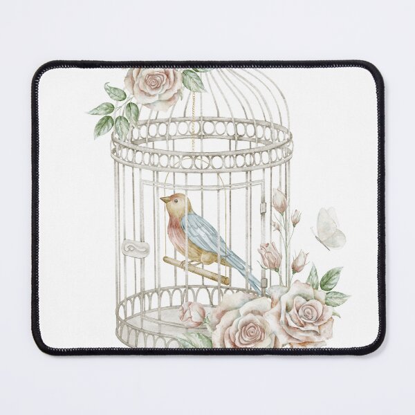 Item preview, Vintage Bird Cage with Roses designed and sold by Alisles.