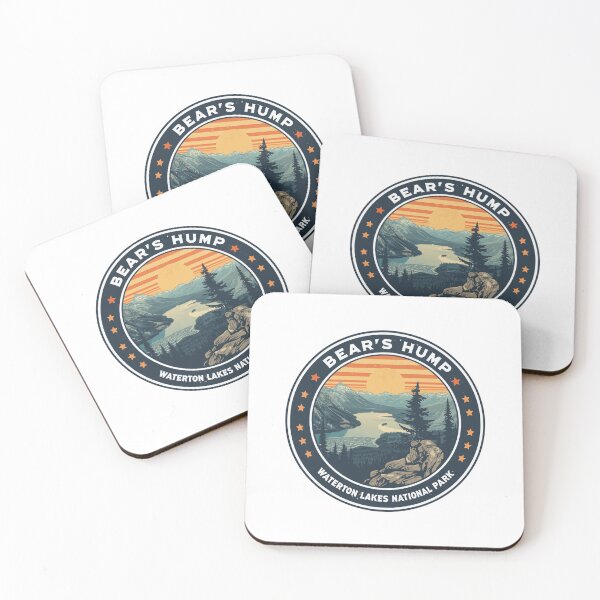 Item preview, Bear's Hump Waterton Lakes National Park Hiking Trail Traveler designed and sold by JonesFlora2025.