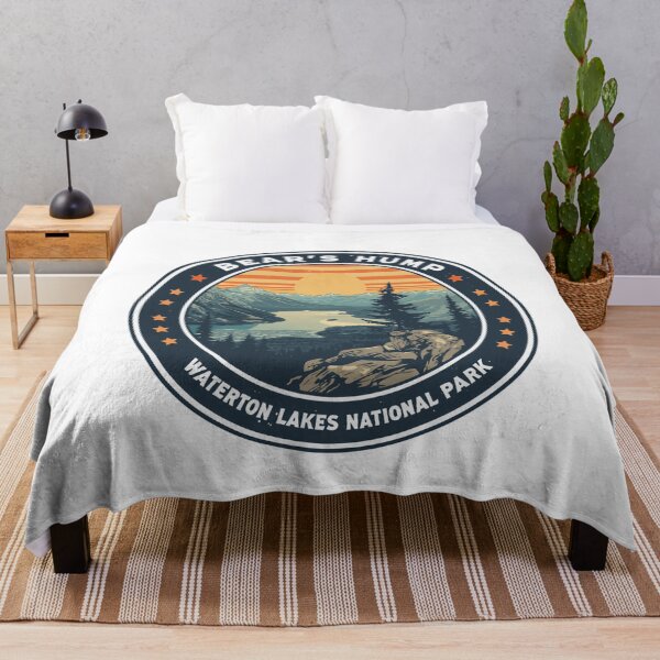Item preview, Bear's Hump Waterton Lakes National Park Hiking Trail Traveler designed and sold by JonesFlora2025.
