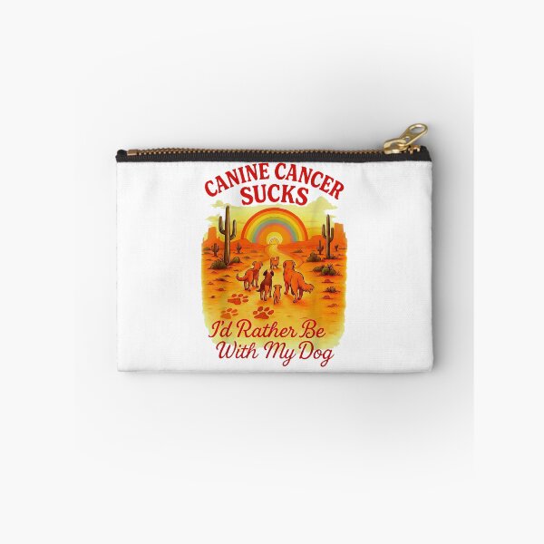 Item preview, Canine Cancer Sucks I'd Rather Be With My Dog Pet Cancer Awareness designed and sold by phoebelevine.