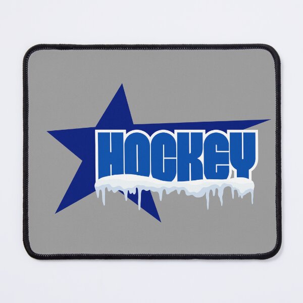 Item preview, Ice Hockey Winter Star Icicle Typography Graphic designed and sold by LoudVictory.