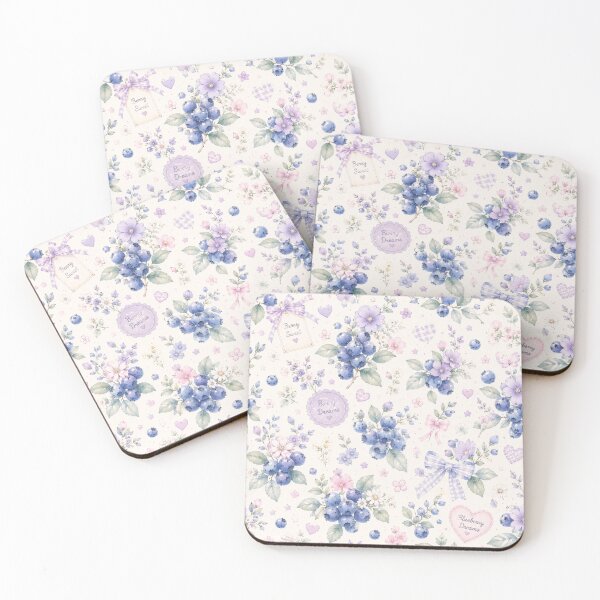 Item preview, Bueberry Cottage Garden Pattern | Cottagecore Berry Floral Seamless Design designed and sold by Aramdesing.