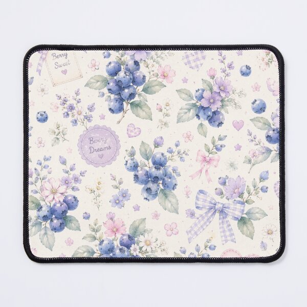 Item preview, Bueberry Cottage Garden Pattern | Cottagecore Berry Floral Seamless Design designed and sold by Aramdesing.