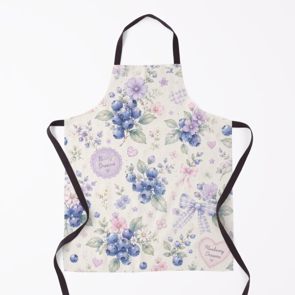 Item preview, Bueberry Cottage Garden Pattern | Cottagecore Berry Floral Seamless Design designed and sold by Aramdesing.