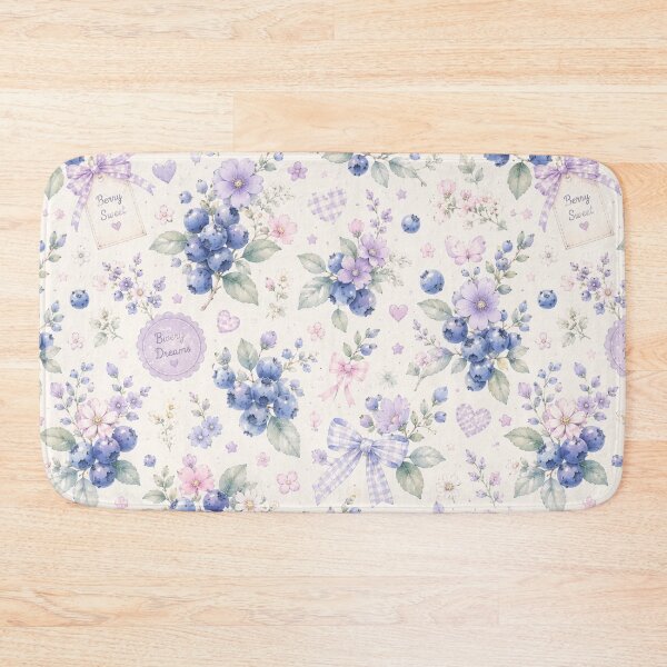 Item preview, Bueberry Cottage Garden Pattern | Cottagecore Berry Floral Seamless Design designed and sold by Aramdesing.