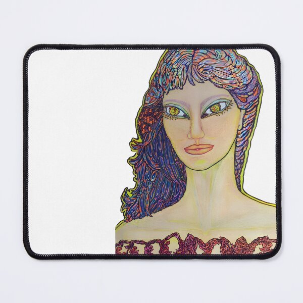 Item preview, Luhar: Psychedelic Portal of Cosmic Eyes designed and sold by mimiartes.