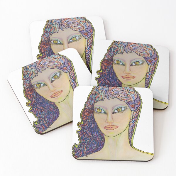 Item preview, Luhar: Psychedelic Portal of Cosmic Eyes designed and sold by mimiartes.