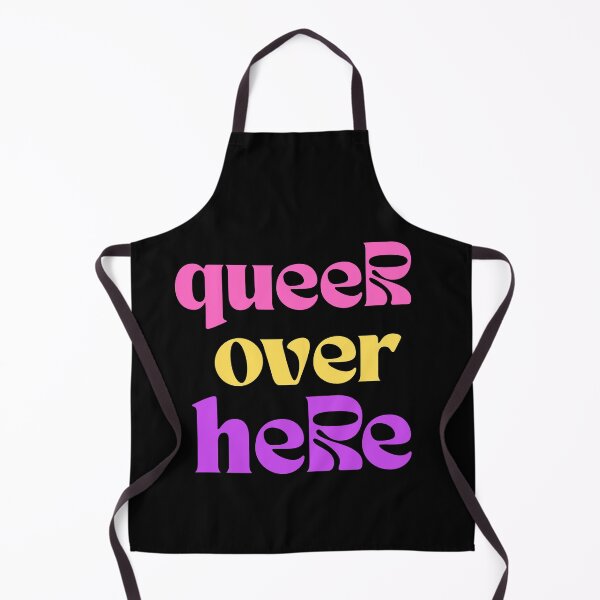 Item preview, QUEER over Here designed and sold by Swooncake Press.