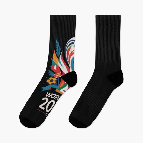 Item preview, FIFA World Cup 2026 Colorful Abstract Logo clothes  designed and sold by Bulk store .