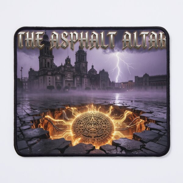Item preview, CDMX The Asphalt Altar - Enigmatic Goth Mexico City Art designed and sold by EnigmaticGoth.