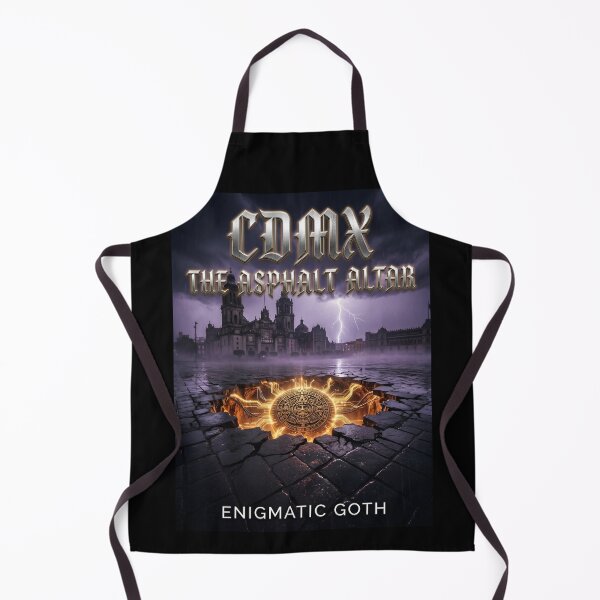 Item preview, CDMX The Asphalt Altar - Enigmatic Goth Mexico City Art designed and sold by EnigmaticGoth.