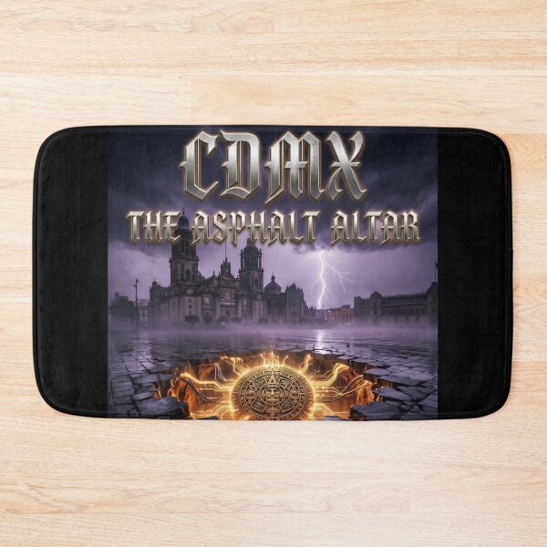 Item preview, CDMX The Asphalt Altar - Enigmatic Goth Mexico City Art designed and sold by EnigmaticGoth.