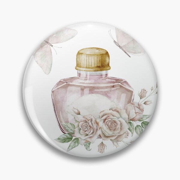 Item preview, Vintage Perfume Bottle with Butterflies designed and sold by Alisles.