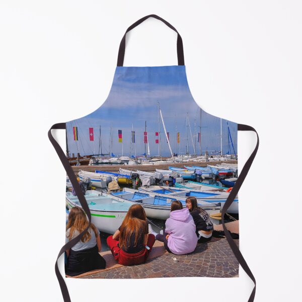 Item preview, Bardolino Marina, Lake Garda on a Spring afternoon designed and sold by Violaman.