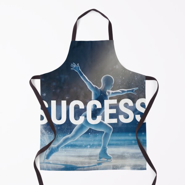 Item preview, Success Ice Skating Motivational Poster - Figure Skater Winter Sports Achievement Victory designed and sold by AiNaturalsOnly.