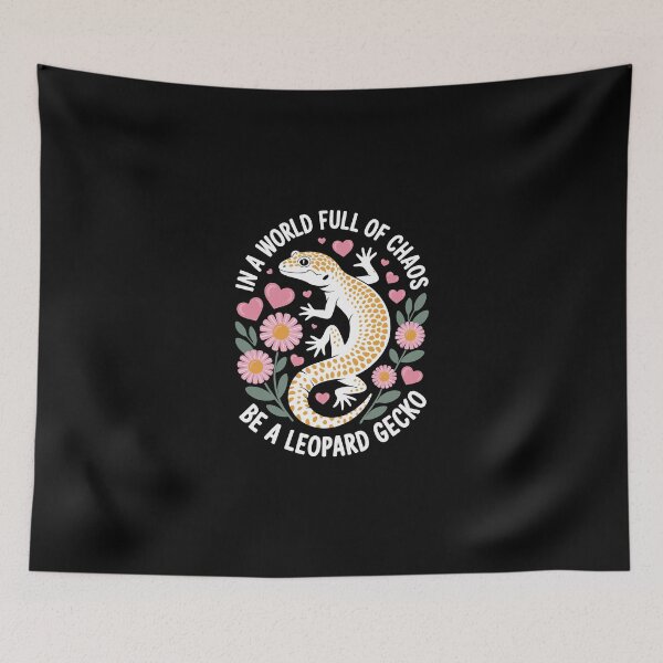 Item preview, in a world full of chaos be a leopard gecko designed and sold by jkrphoto.