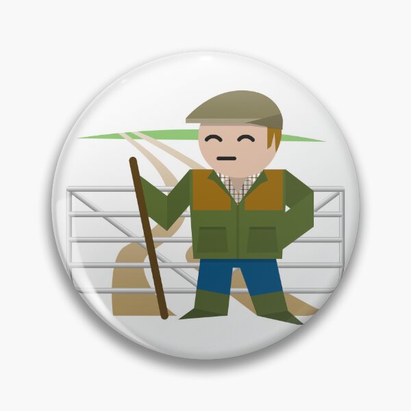 Item preview, Work Character – Farmer designed and sold by stirlingwork.