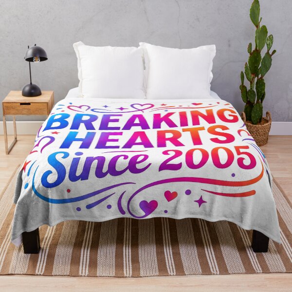 Item preview, breaking hearts, turning 20, 20 years old, heartbreaker, cute heartbreaker, flirty quote, funny birthday, sassy quote designed and sold by TrueArtVibes.