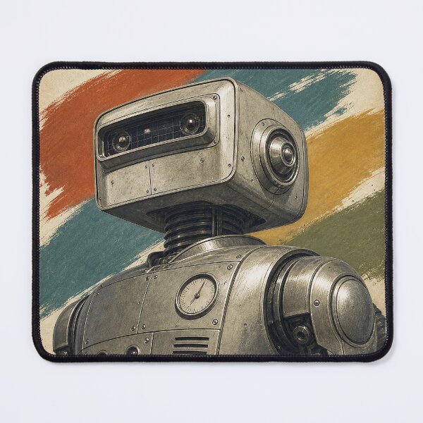 Item preview, Retro Robot designed and sold by MILA-MILO-sci.