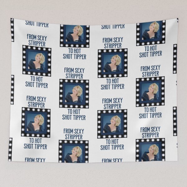 Item preview, From Stripper to Hot Shot Tipper (on White) designed and sold by PawsitiveMum3.