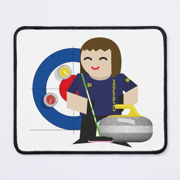 Item preview, Sports Character – Curling designed and sold by stirlingwork.