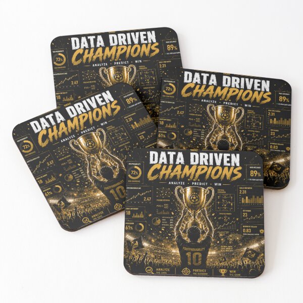 Item preview, DATA DRIVEN CHAMPIONS designed and sold by FootProbability.
