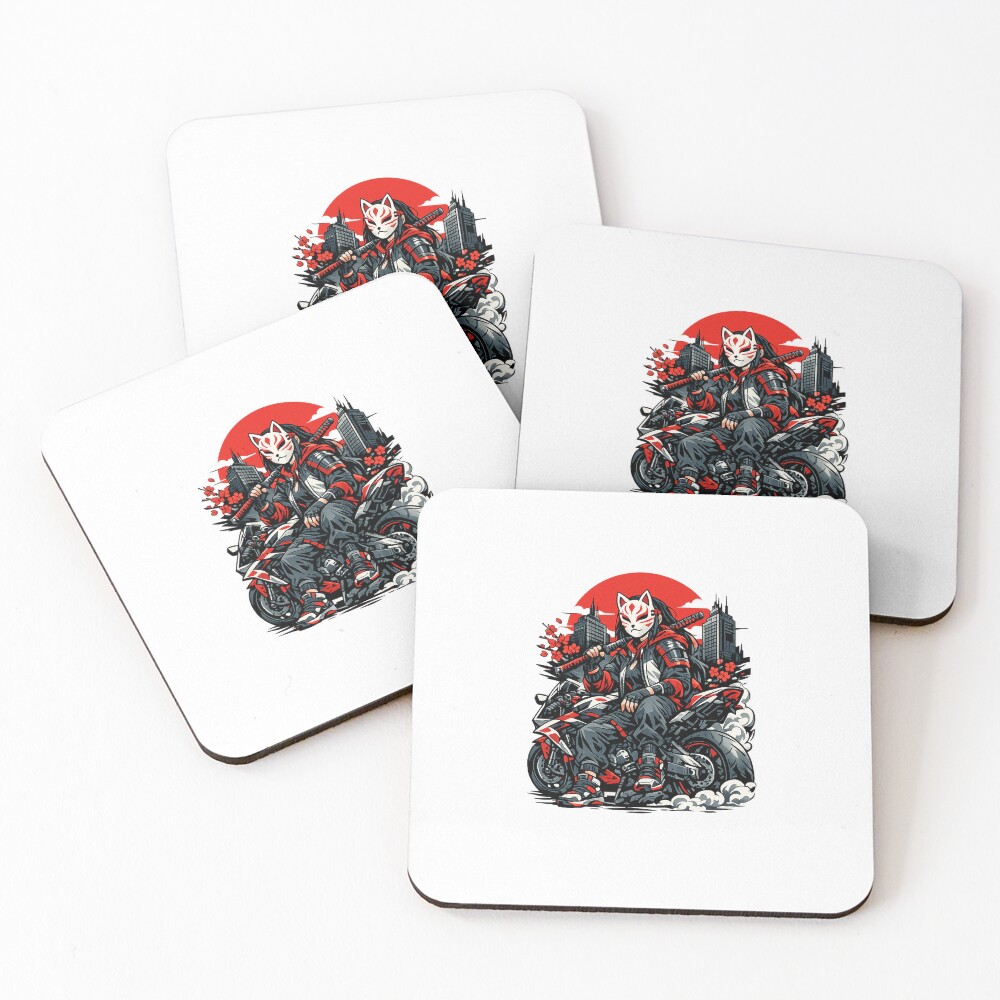 Item preview, Coasters (Set of 4) designed and sold by deepredbubble.