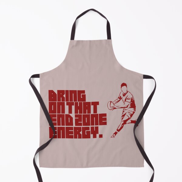 Item preview, Bring On That End Zone Energy Rugby Football Silhouette designed and sold by LoudVictory.