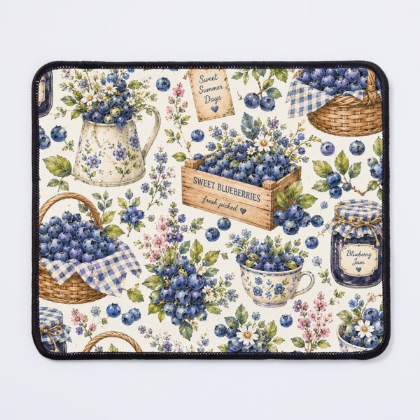 Item preview, Bueberry Cottage Garden Pattern | Cottagecore Berry Floral Seamless Design designed and sold by Aramdesing.