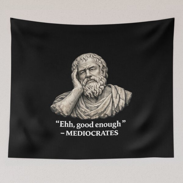 Item preview, Mediocrates Philosopher designed and sold by super-think.