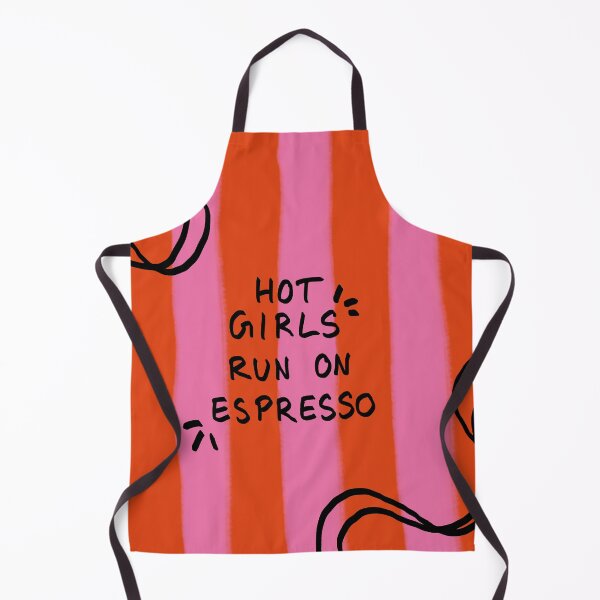 Item preview, Hot girls run on espresso Line Art designed and sold by ExcelsiorArt.